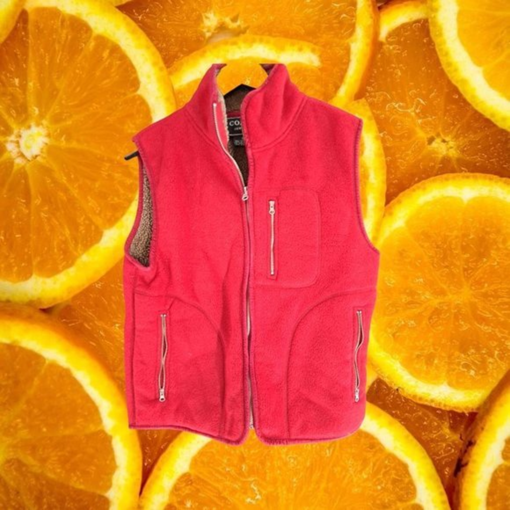 Coaco New York Vest with Zipper Size Small